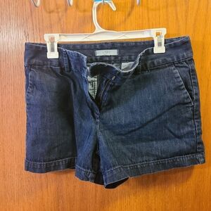 EUC Loft denim shorts size 8